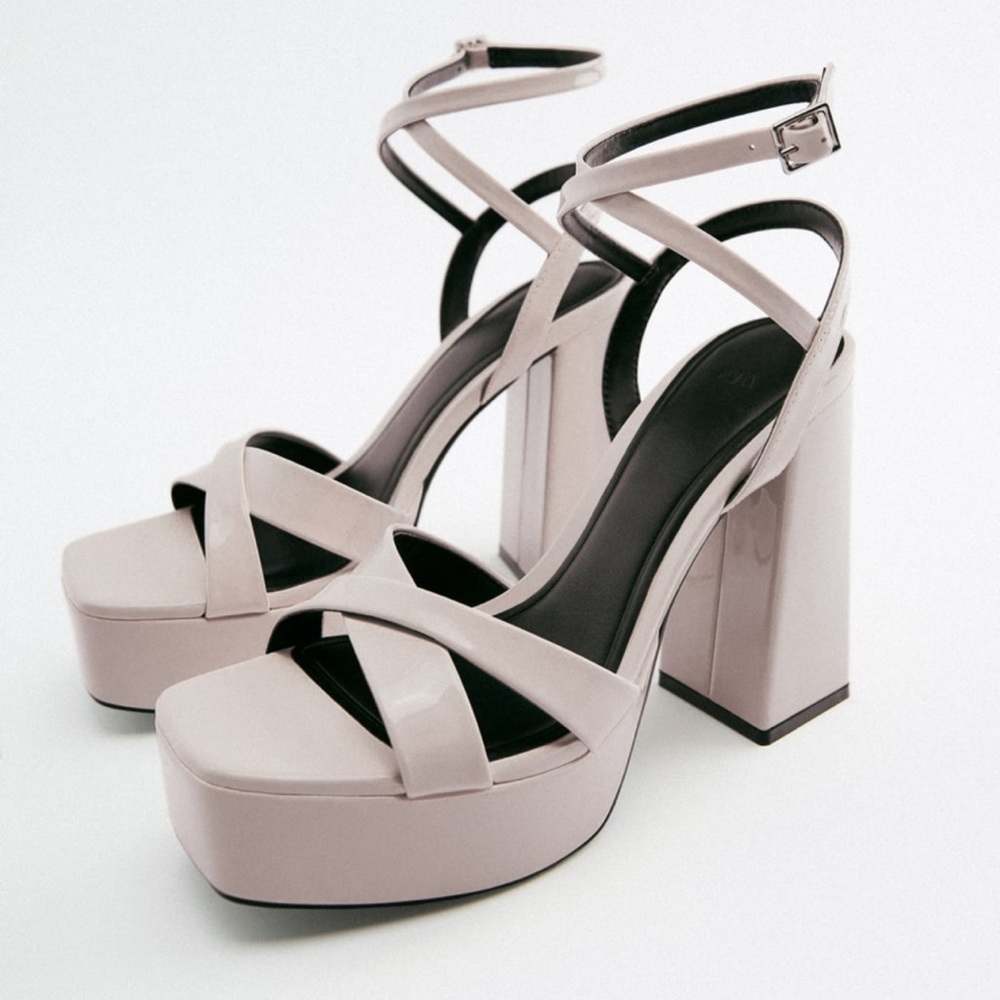 Zara platform sandals